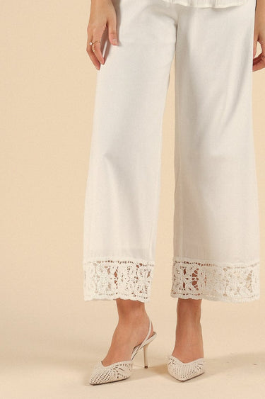 Pantalon 64061 Ecrue