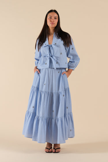 Jupe Babe Bleu