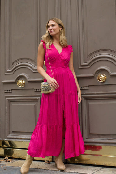 Mocha Long Fuchsia