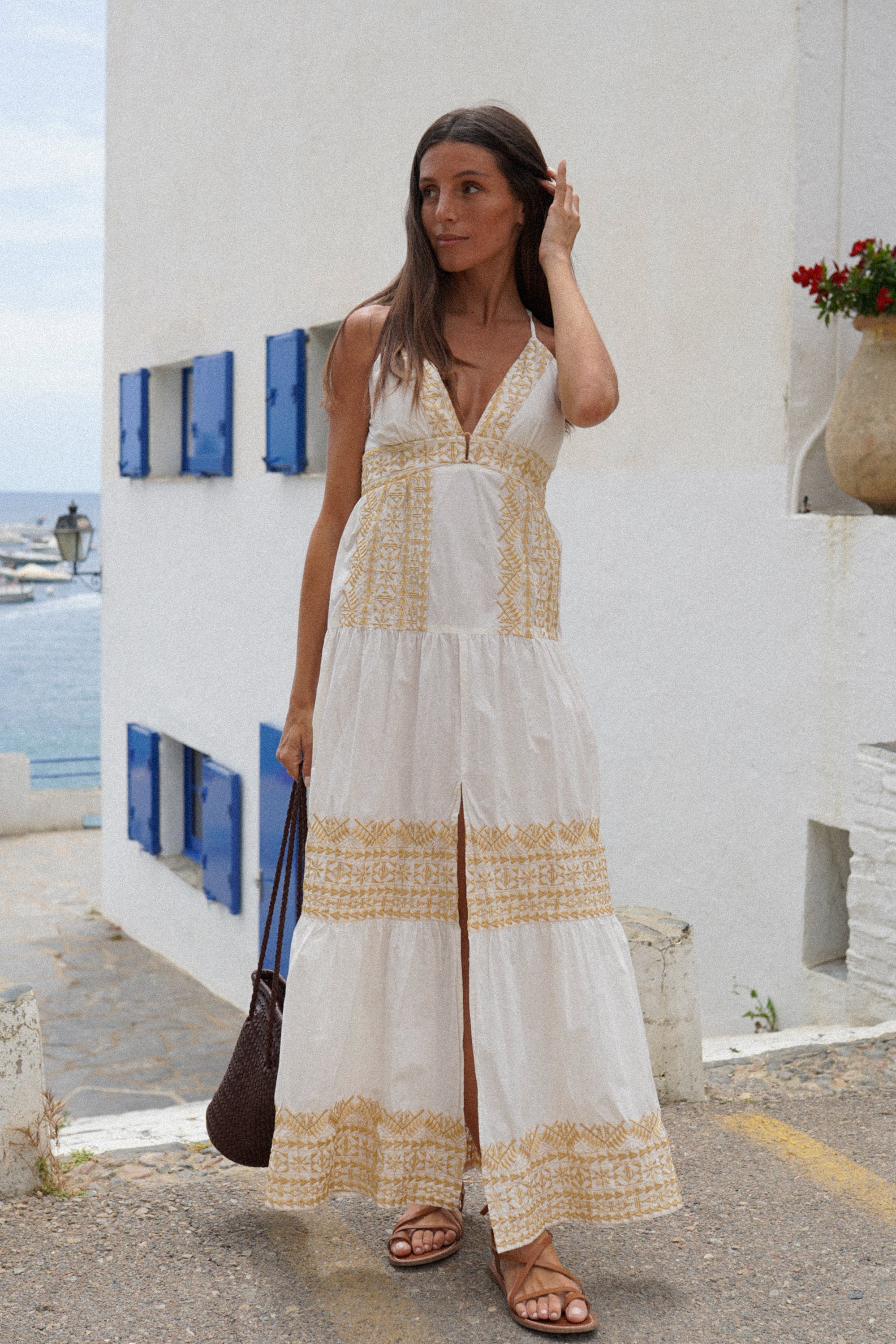 goa long dress Studio Rigu Palm Island Long Dress