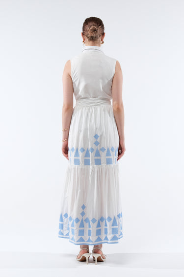 Romance Off white / Blue