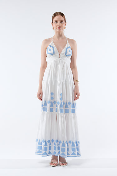 Bahiane off white / Blue