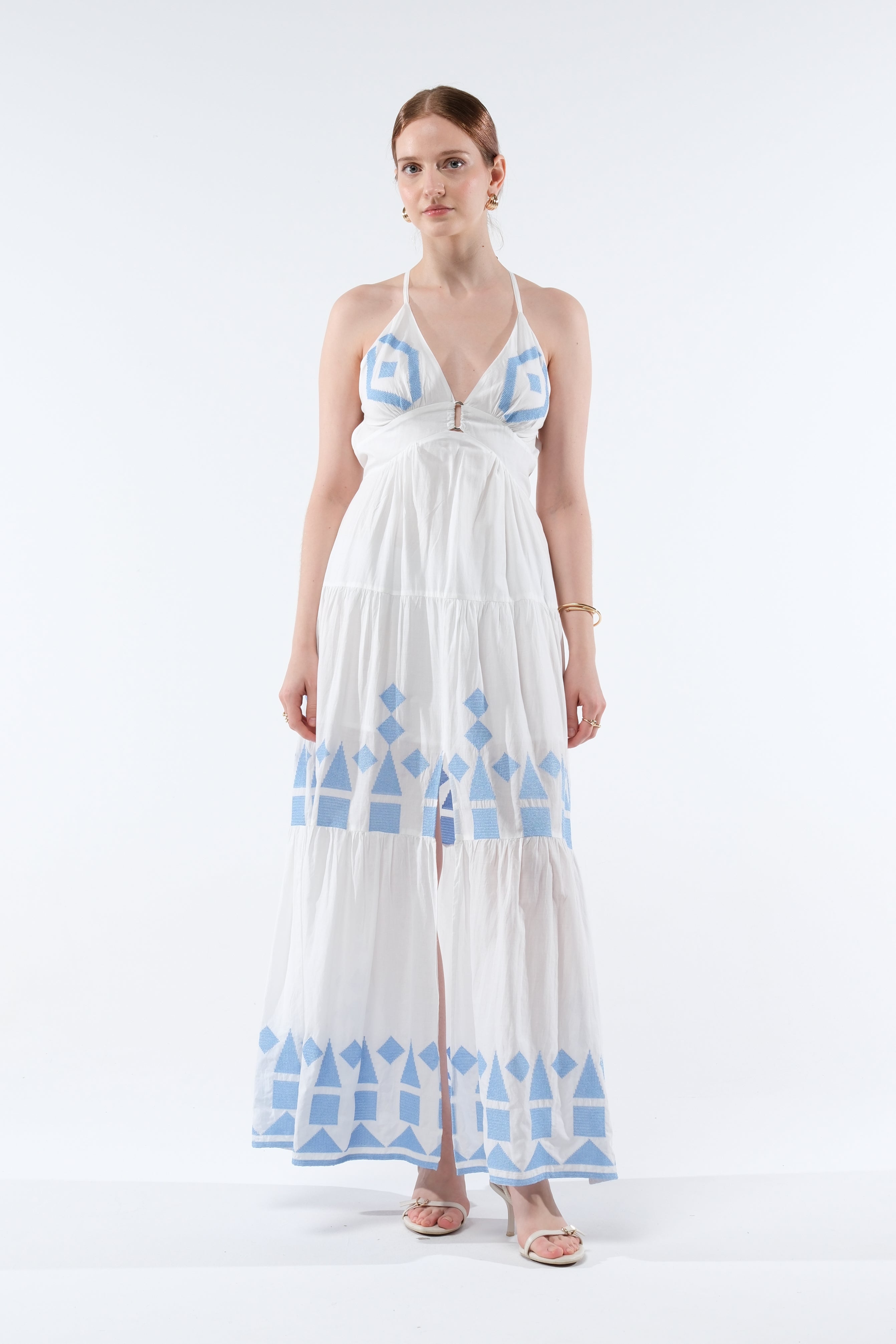 Bahiane off white / Blue