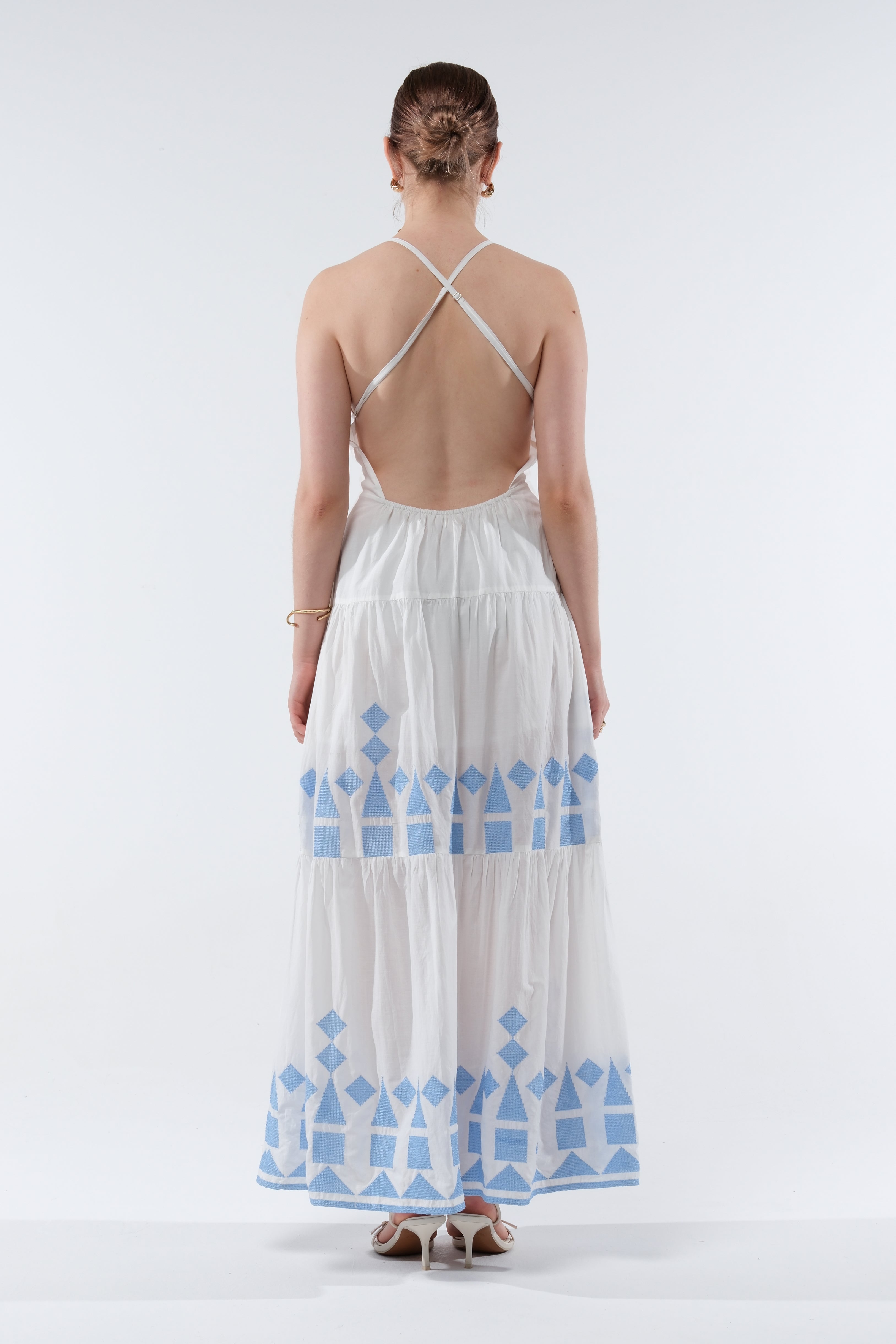 Bahiane off white / Blue