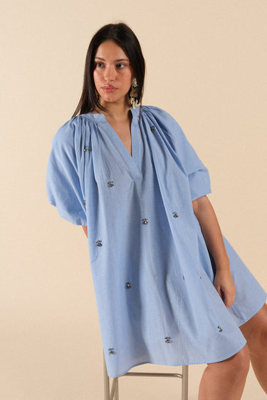Robe Fresh Bleu