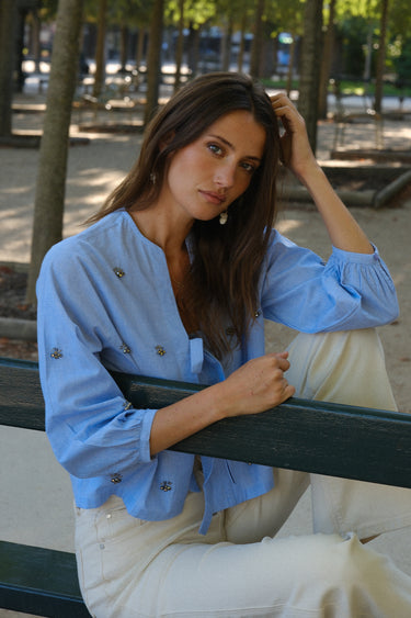 Blouse Chill Bleu