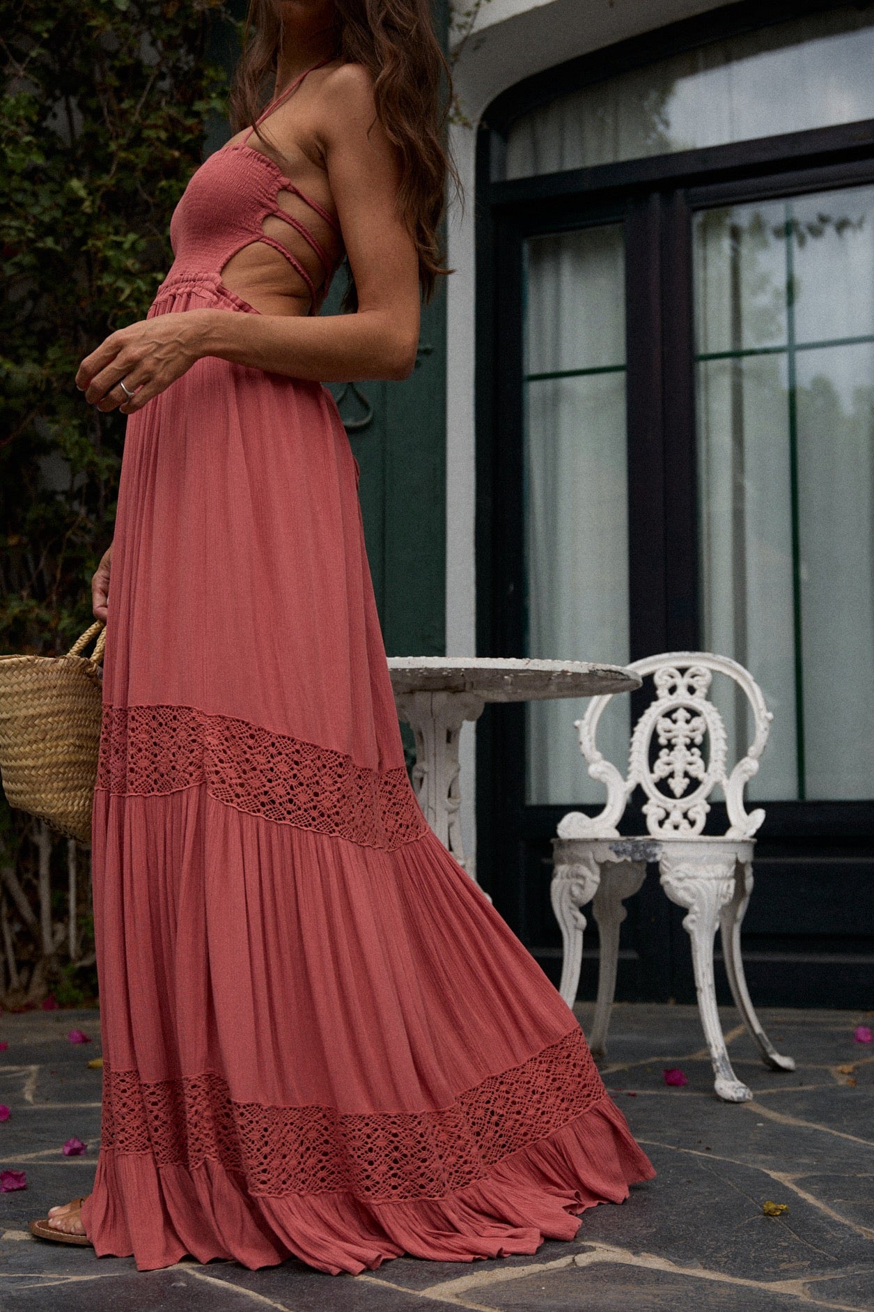 Maxi robe bohème lionne / robe de plage / robe d'été tie and dye Maxi robe bohème lionne / robe de plage / robe d'été tie and dye