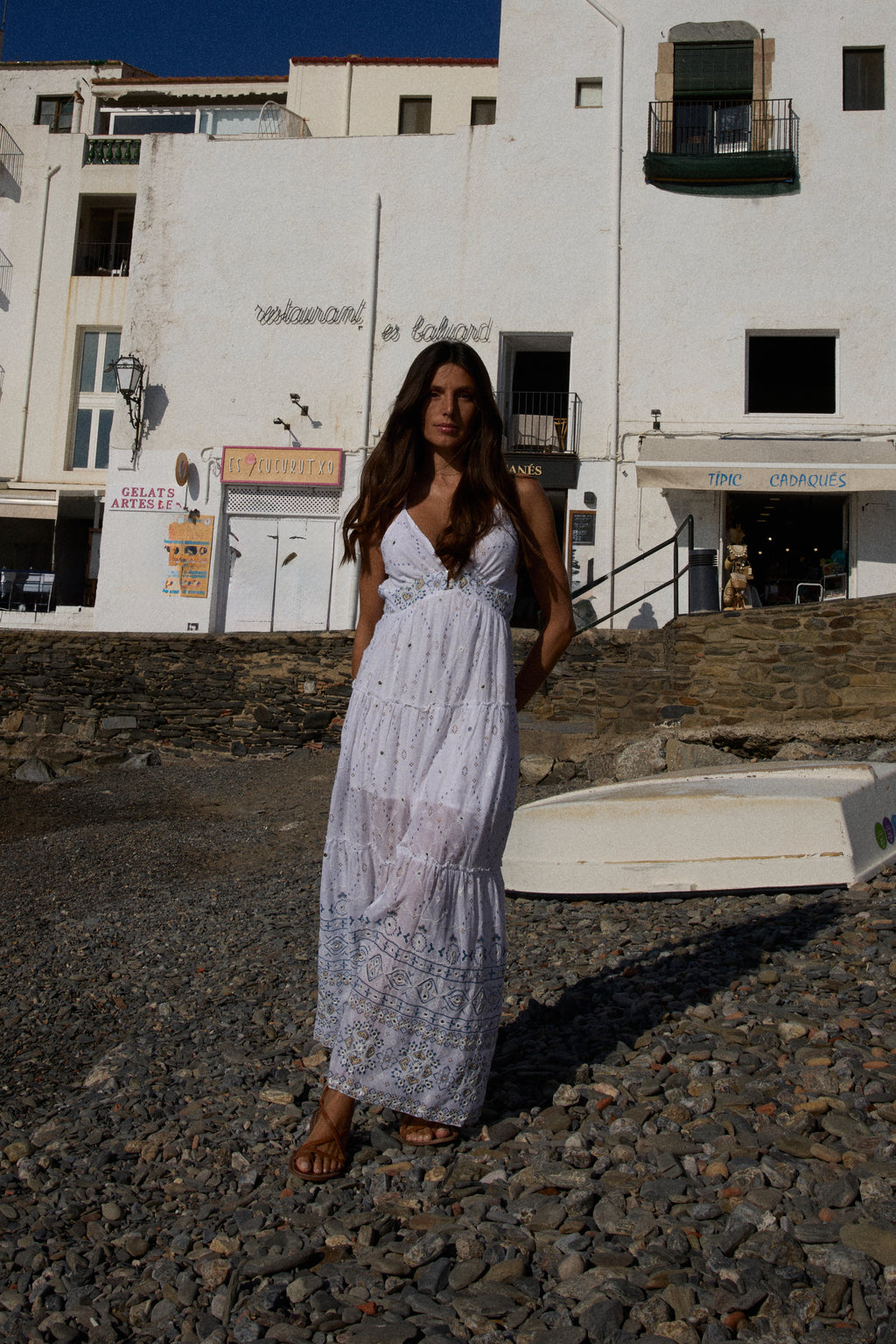 Céleste Off white / Blue