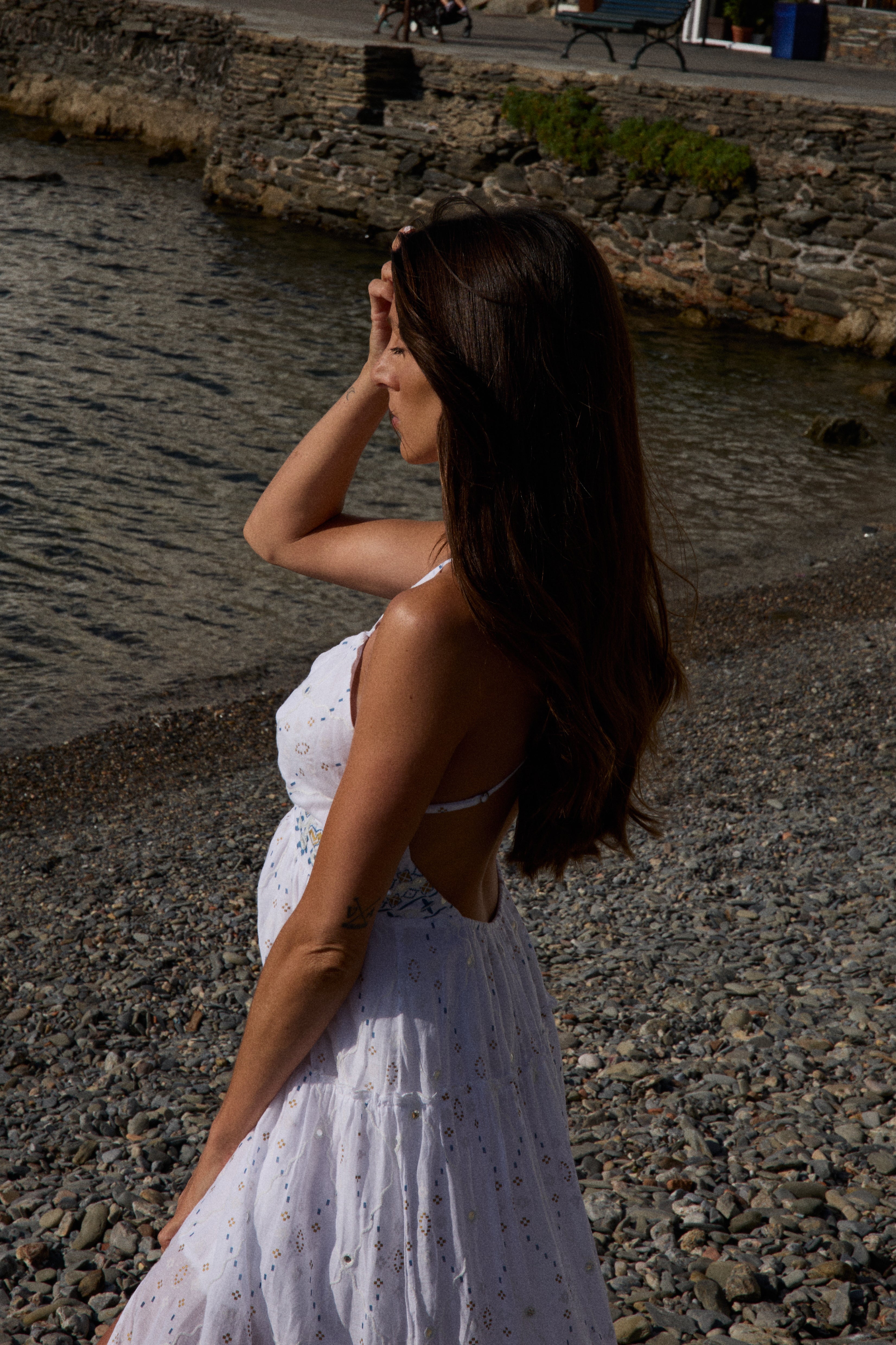 Céleste Off white / Blue