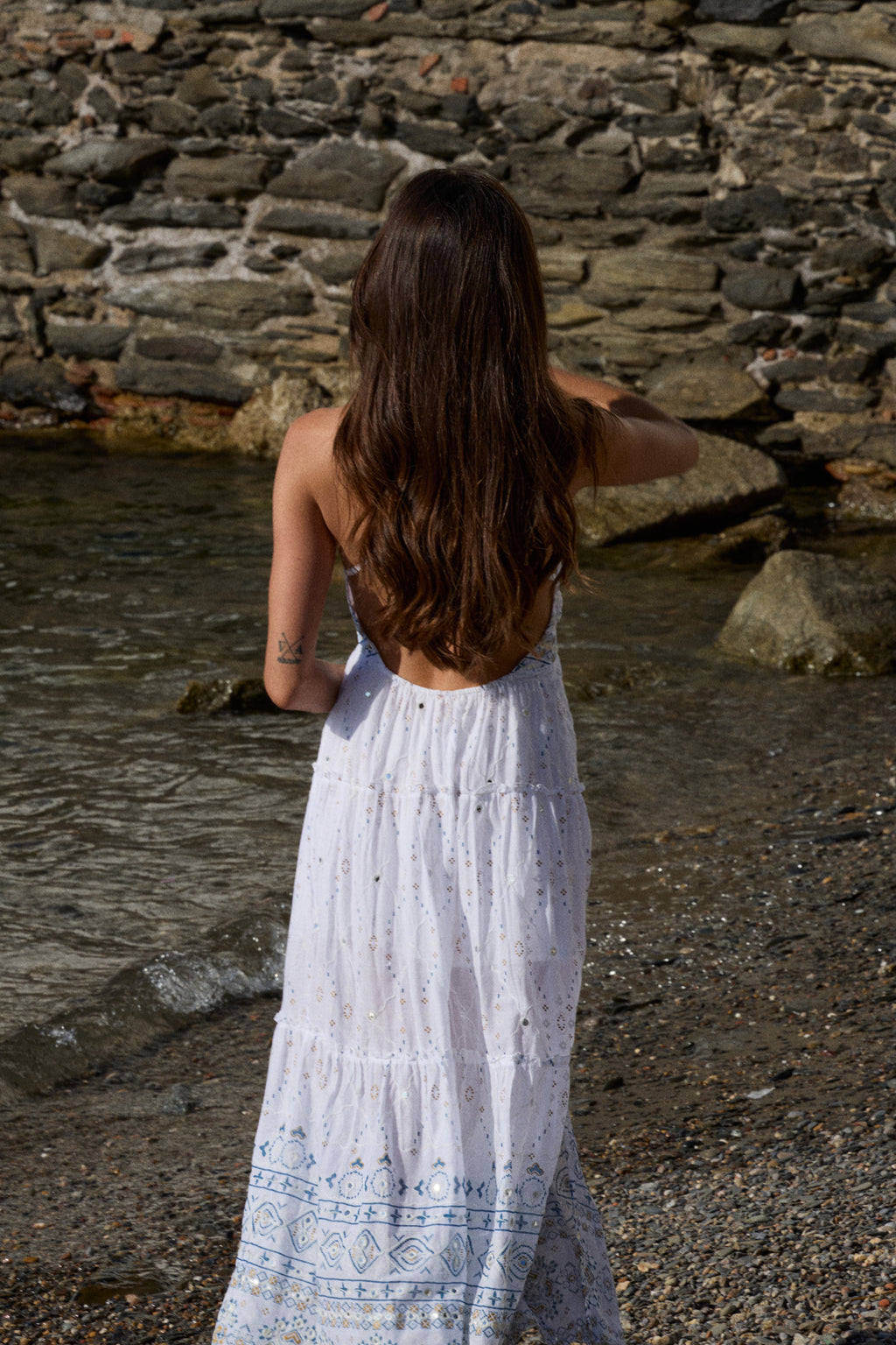 Céleste Off white / Blue