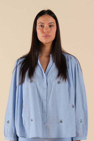 Blouse Orly Bleu