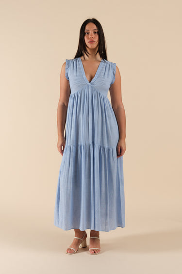 Robe Rose 004 Bleu