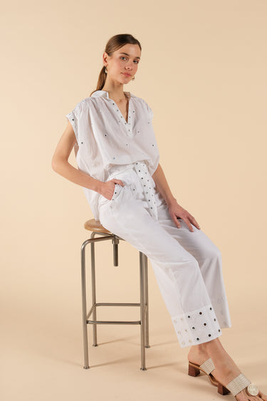 Pantalon Sohale White